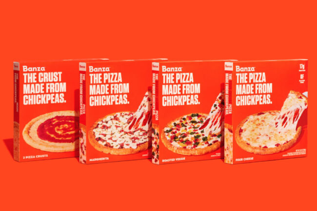 Assortment of Banza Pizzas