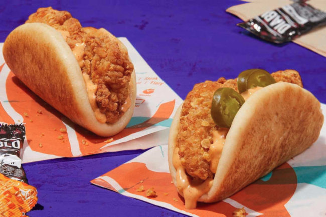 The Taco Bell Crispy Chicken Sandwich Taco