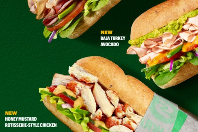 Subway Baja Turkey sub