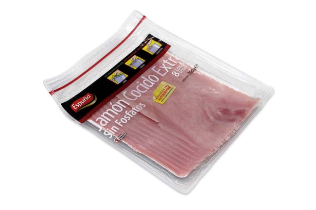 Harpak packaged ham