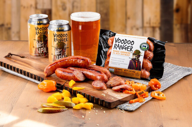 Voodoo Ranger sausage promotion