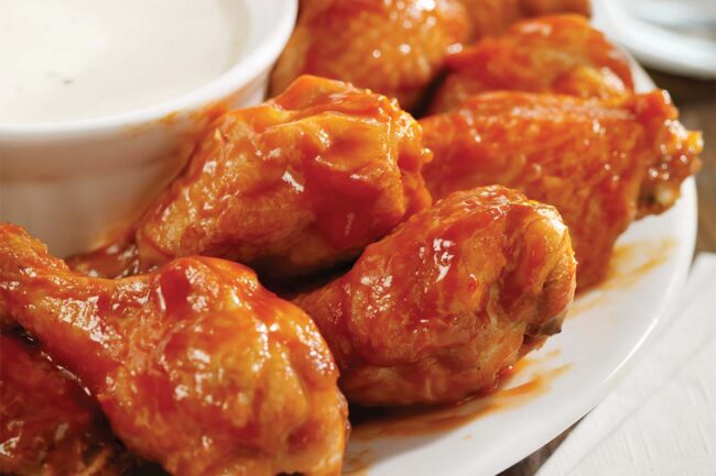 Wings besides Ranch dipping sauce