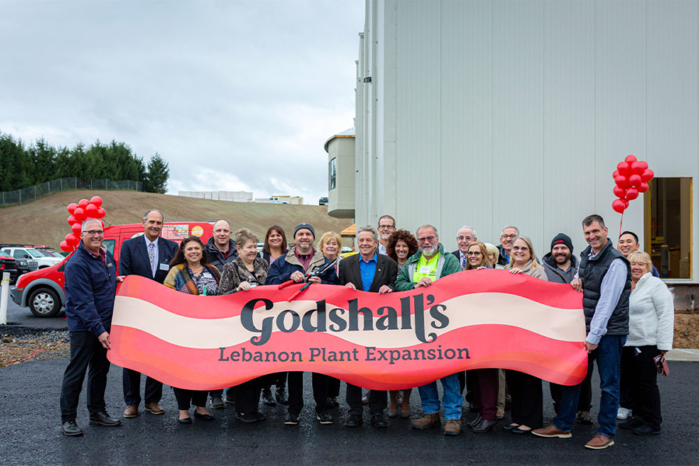 Godshall's ribbon cutting