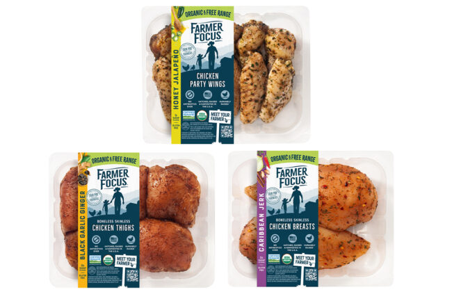 Farmer Focus pre-seasoned chicken