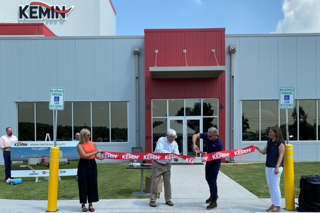 Kemin's ribbon-cutting for Proteus facility