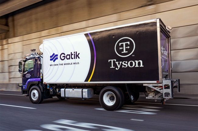 Tyson partners with Gatik