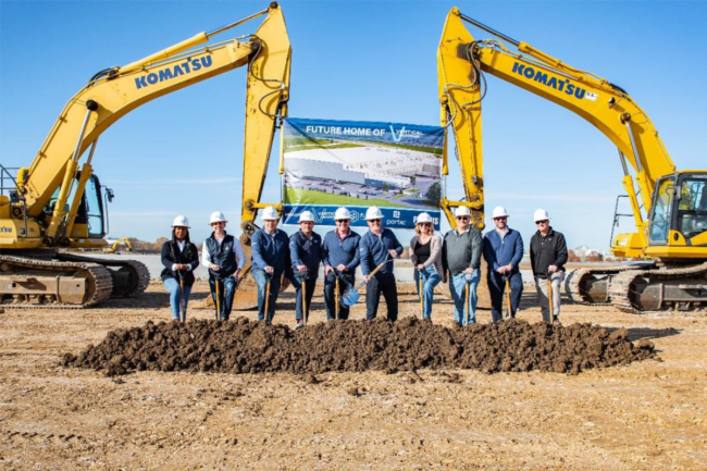 Vertical Cold Storage groundbreaking