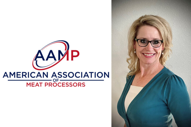 Steph Harmon and AAMP logo