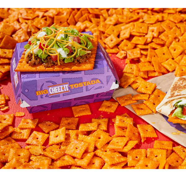 Cheez-It Taco Bell items