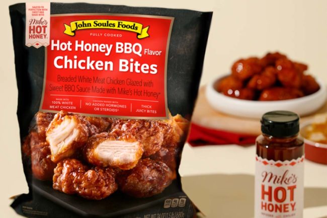 John Soules Hot Honey BBQ Chicken Bites