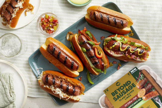 Beyond Meat sausage 