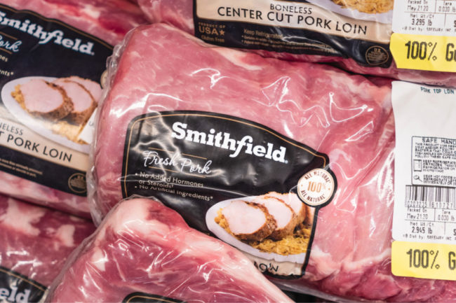 WH Group wants to list 20% of Smithfield shares on US market