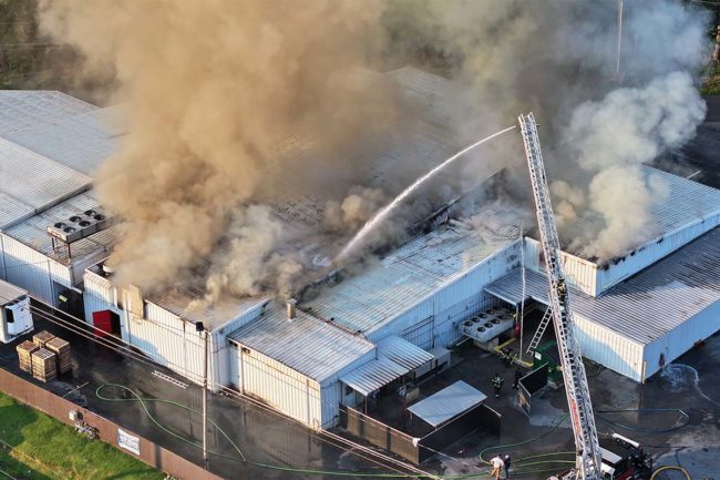 Royal Foods fire in Pell City