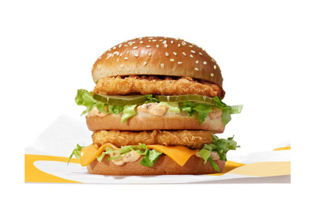 McDonald's chicken Big Mac