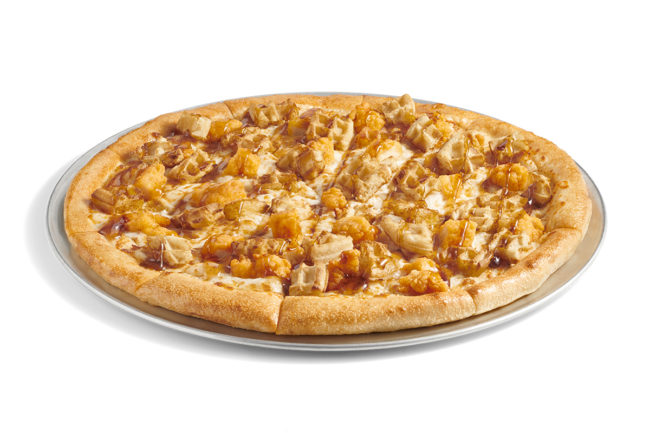 Cicis' Chicken and Eggo Waffle Pizza