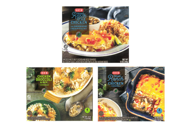 BrucePac ready-to-eat entree labels