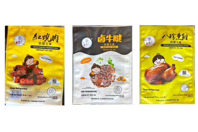 Yu Shang Food recall