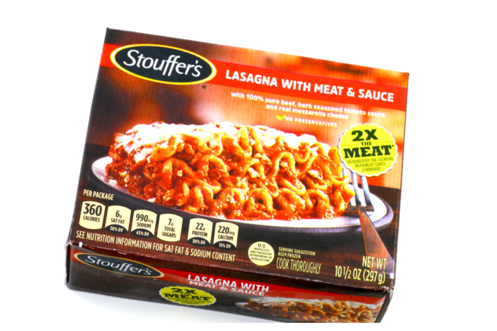 Stouffers lasagna