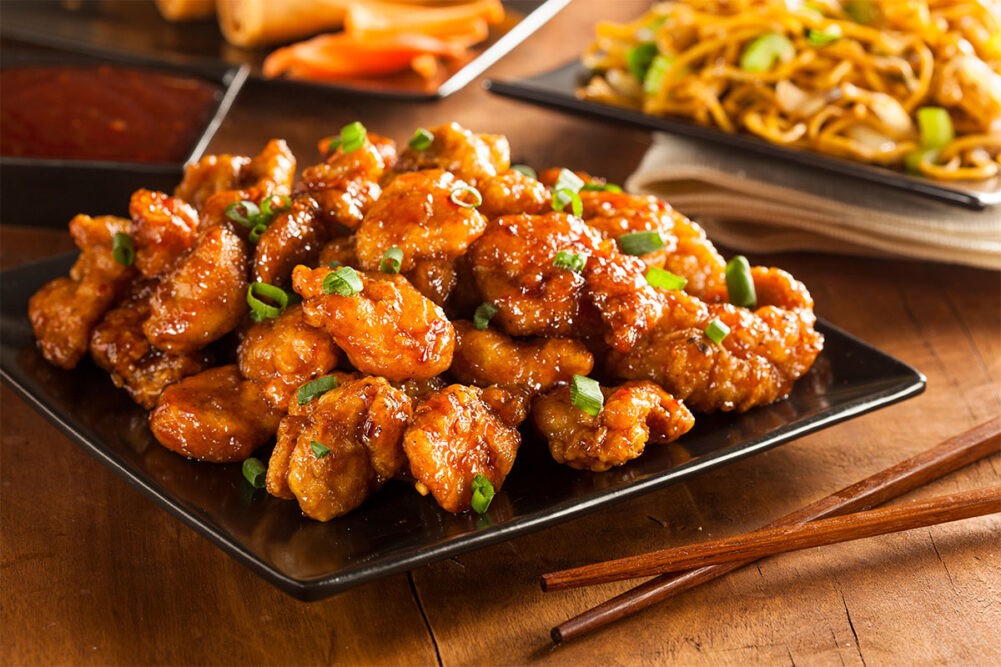 Orange chicken