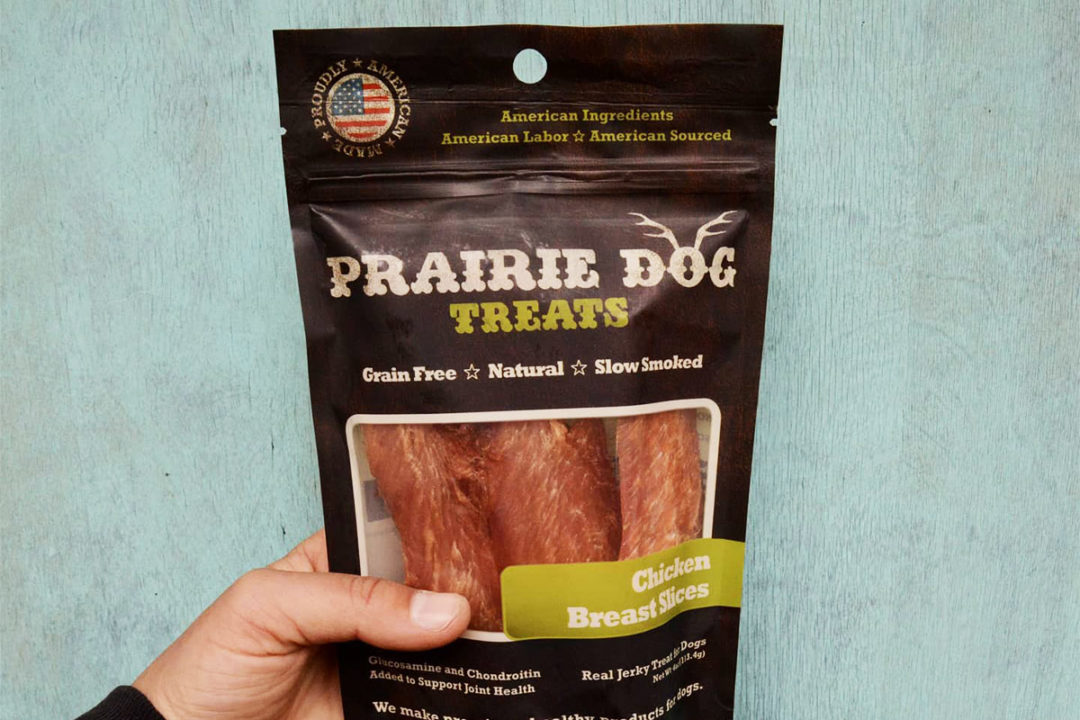 Prairie dog treats chicken cheap jerky