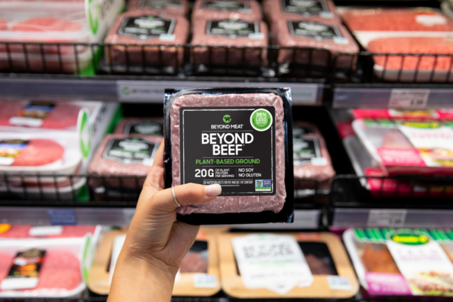 Beyond Meat retail