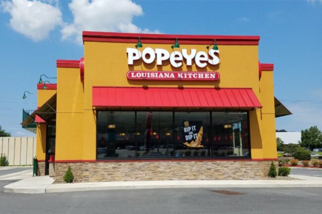 Popeyes smaller