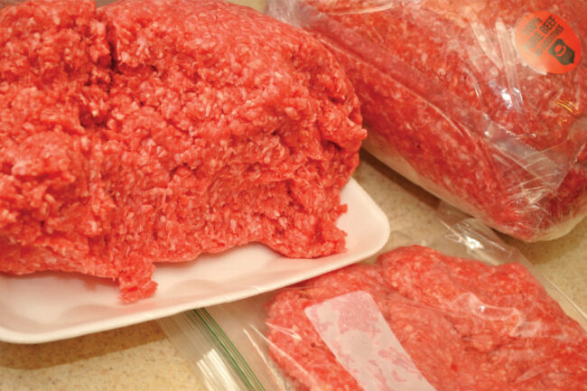 Ground beef