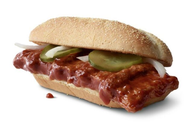 McRib smallerest