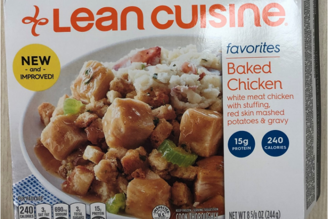 Lean Cuisine smaller